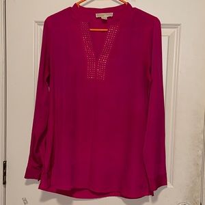 Michael Kors Blouse With Gold Studs